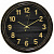 Часы настенные d29см корпус черный с патиной "Эко" 2924-002